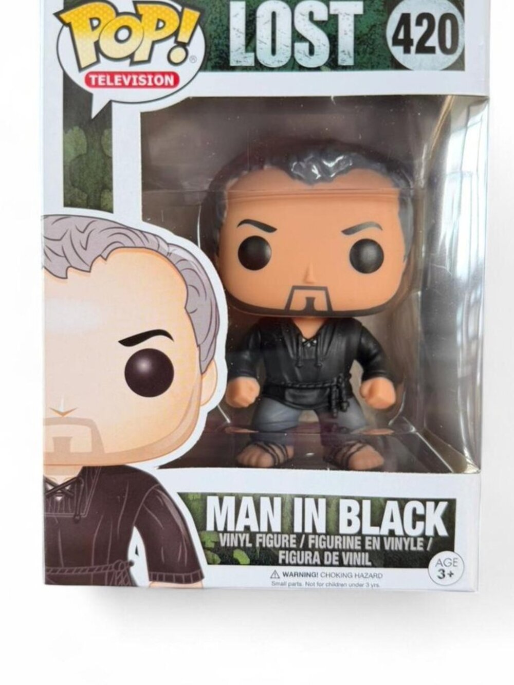 Funko Pop LOST Man in Black #420 Vinyl Figure TV Show Vaulted New NIB/Mint